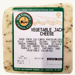 1 lb. Vegetable Jack Cheese